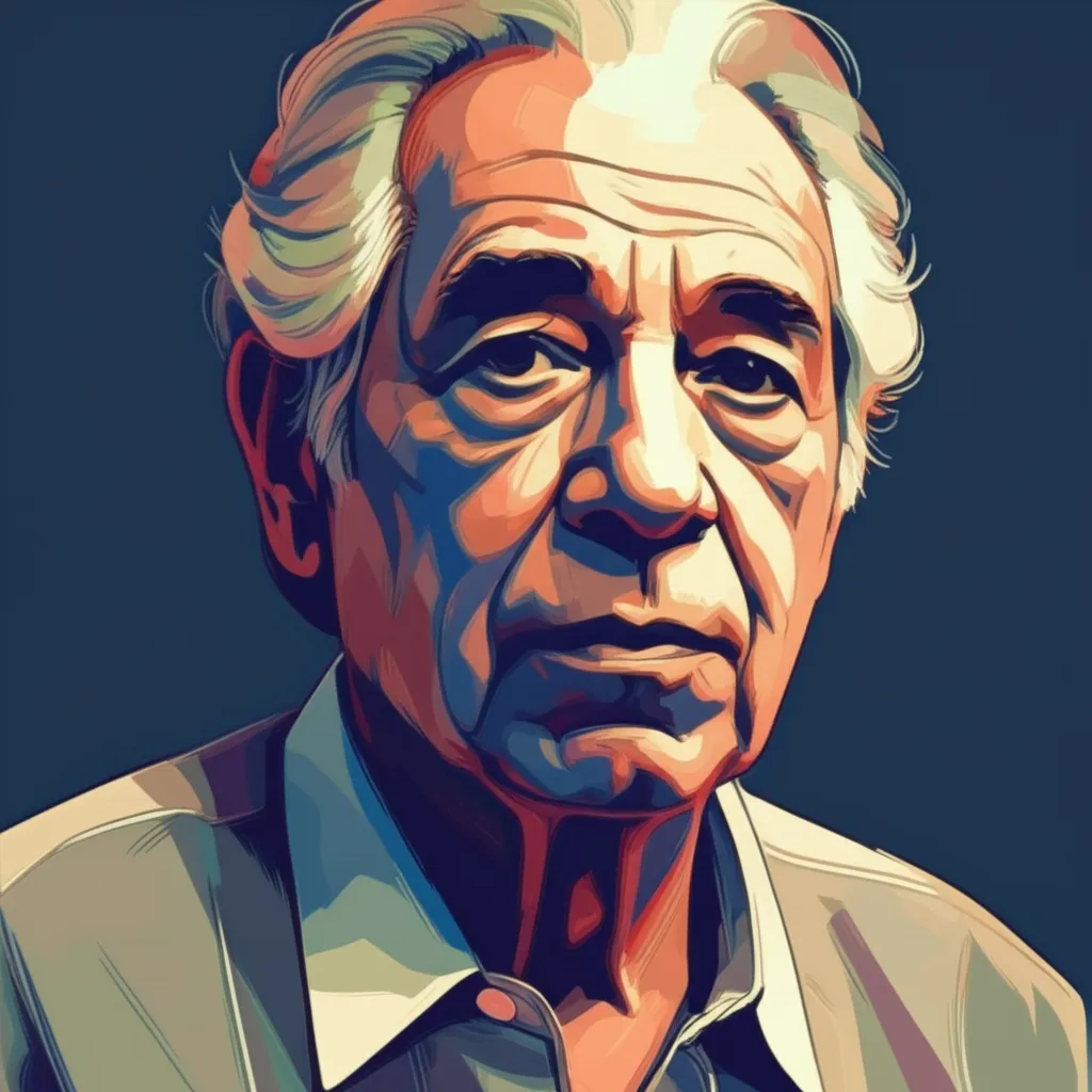 Artistic portrait of Emilio Echevarría