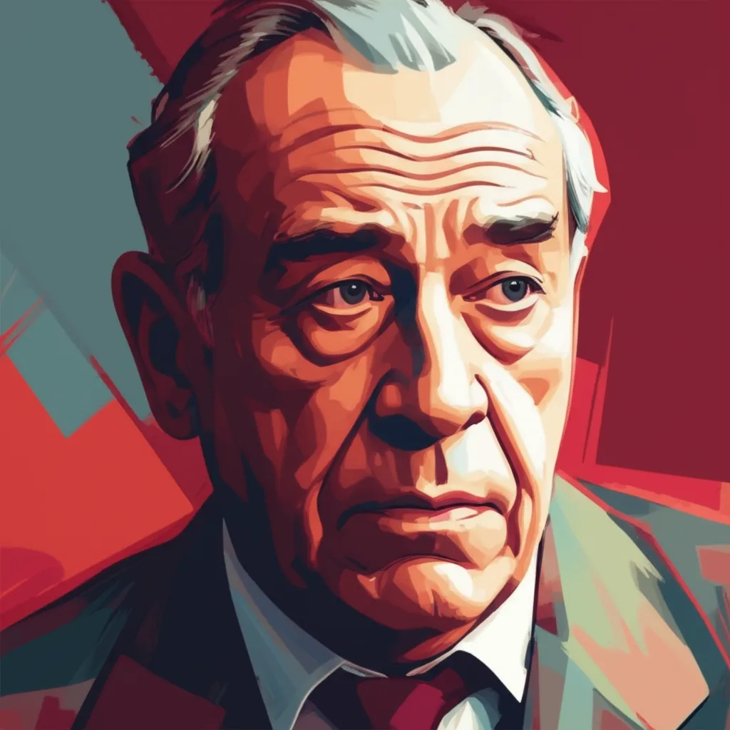 Artistic portrait of Paul Frankeur