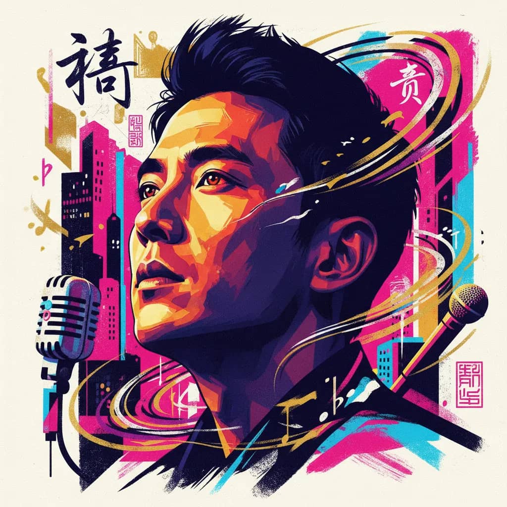 Portrait of Jay Chou