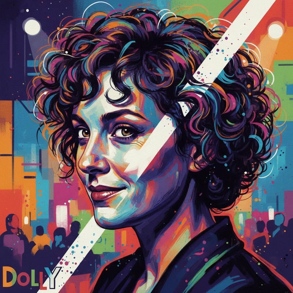 Artistic portrait of Dolly Wells