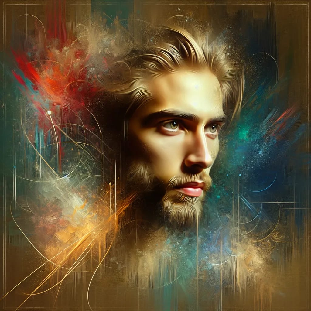 Artistic portrait of Serge Hollogne
