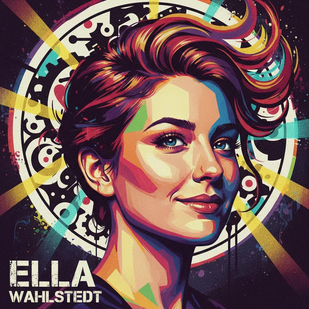 Artistic portrait of Ella Wahlestedt
