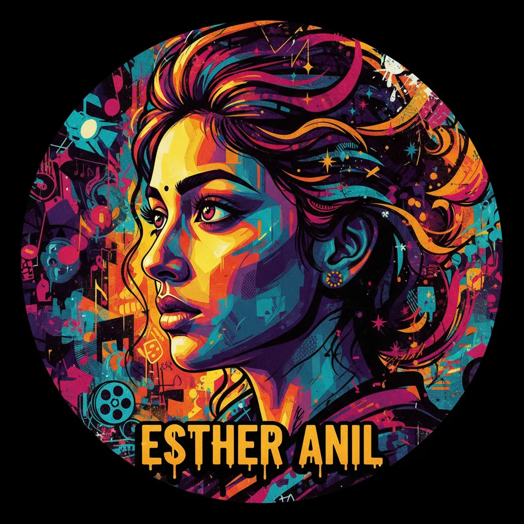 Artistic portrait of Esther Anil