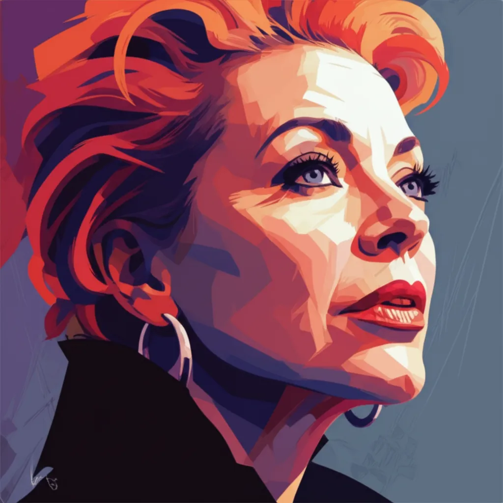Portrait of Sandra Bernhard