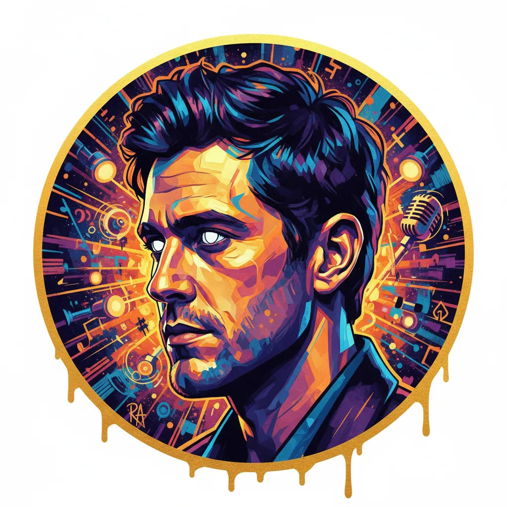 Artistic portrait of Ross Anderson