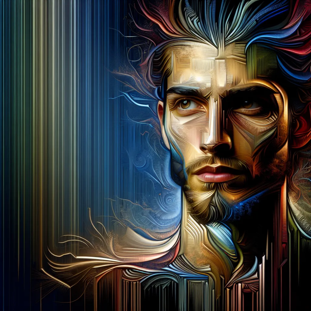 Artistic portrait of Jake Hoffman