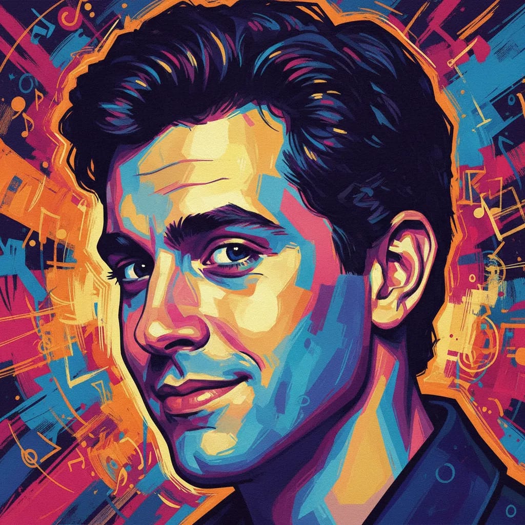 Artistic portrait of Andrew Cassese
