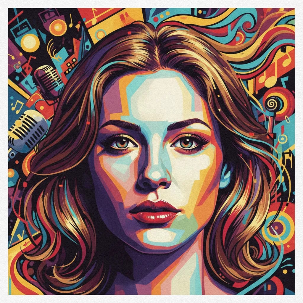 Artistic portrait of Susan May Pratt