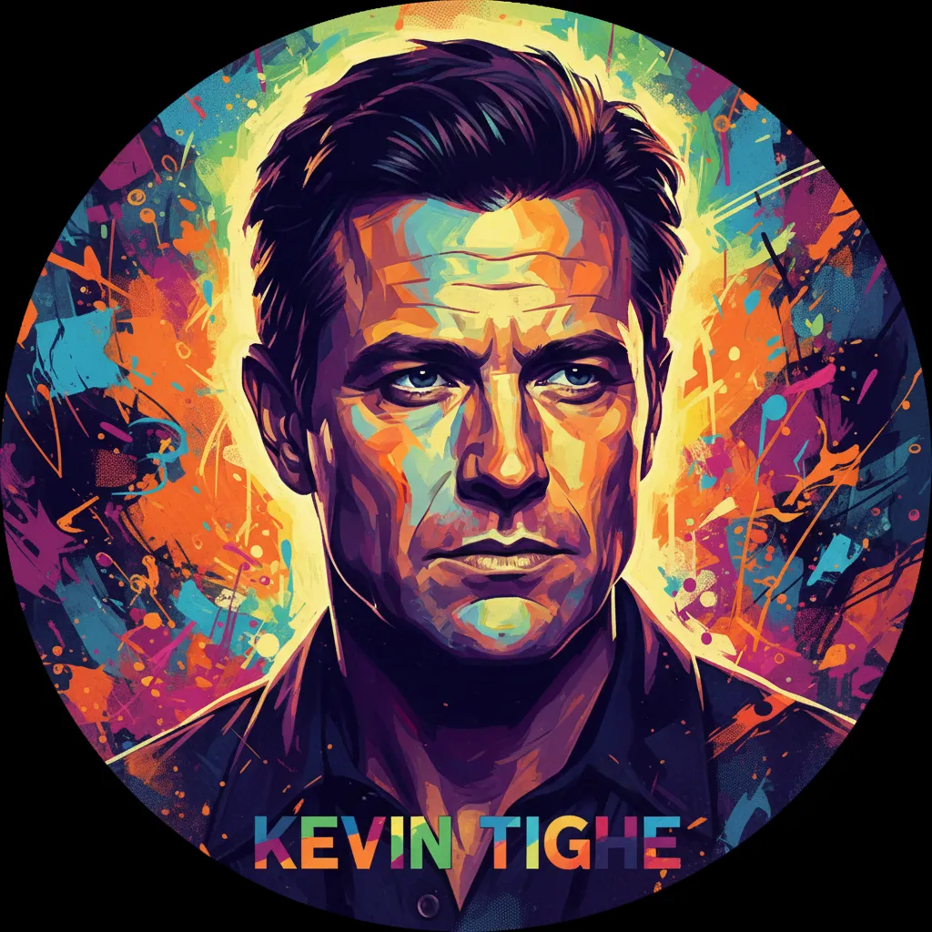 Artistic portrait of Kevin Tighe