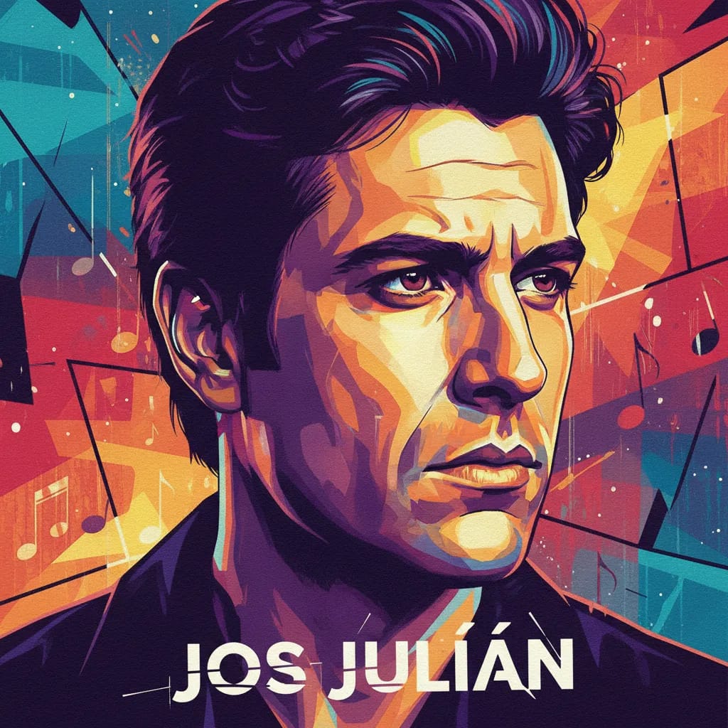 Artistic portrait of José Julián