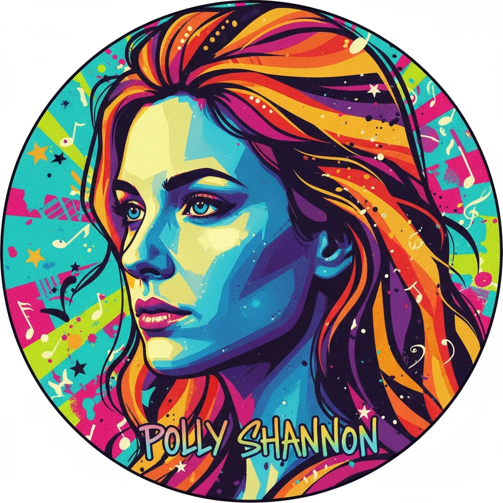 Artistic portrait of Polly Shannon