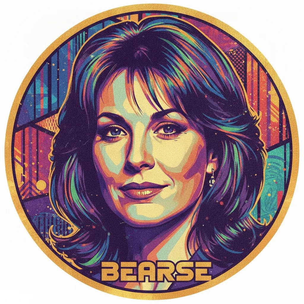 Artistic portrait of Amanda Bearse