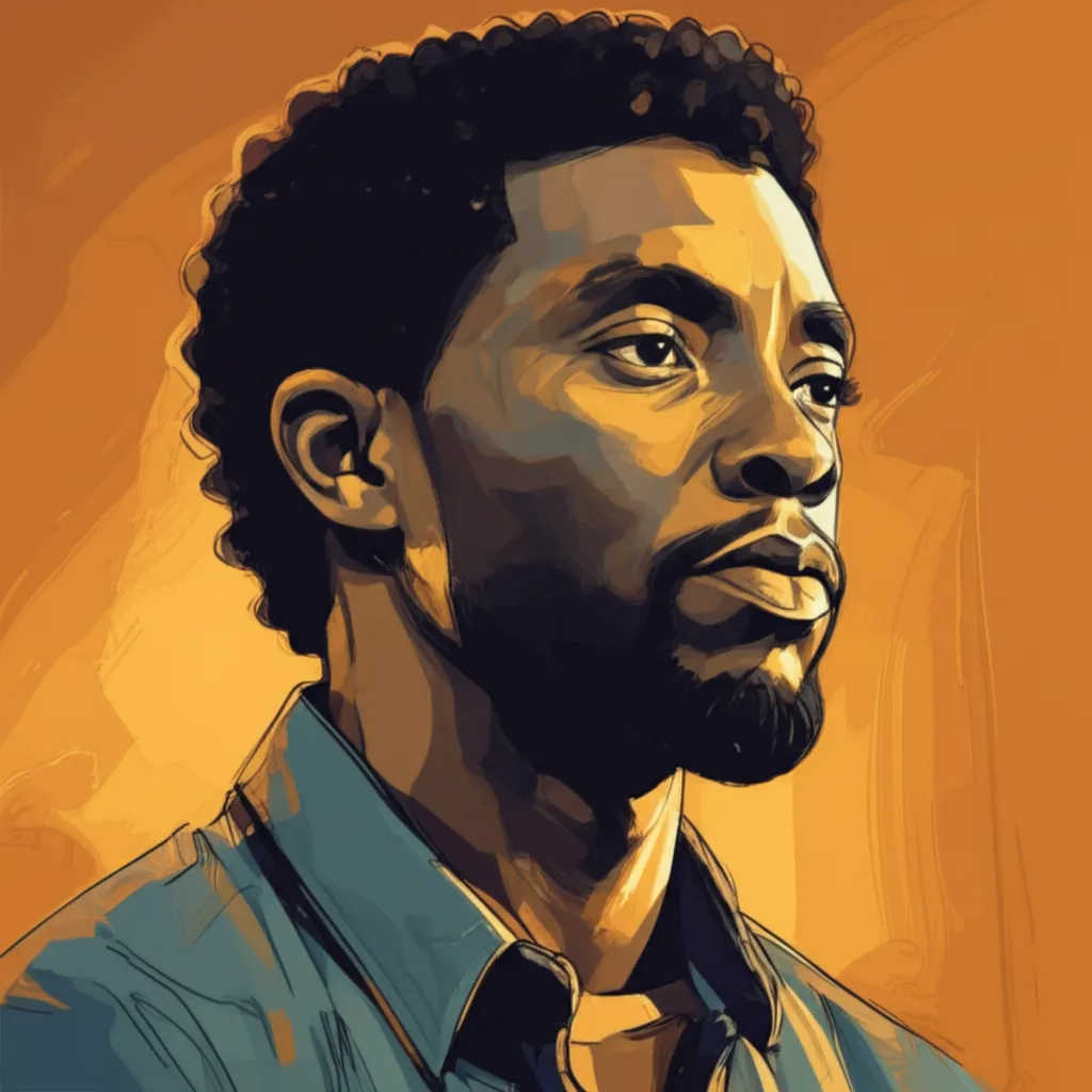 Portrait of Chadwick Boseman