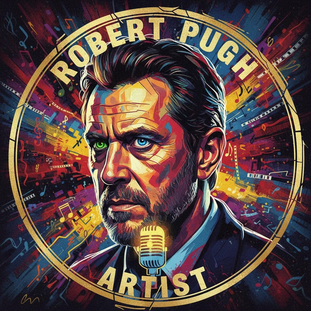 Artistic portrait of Robert Pugh