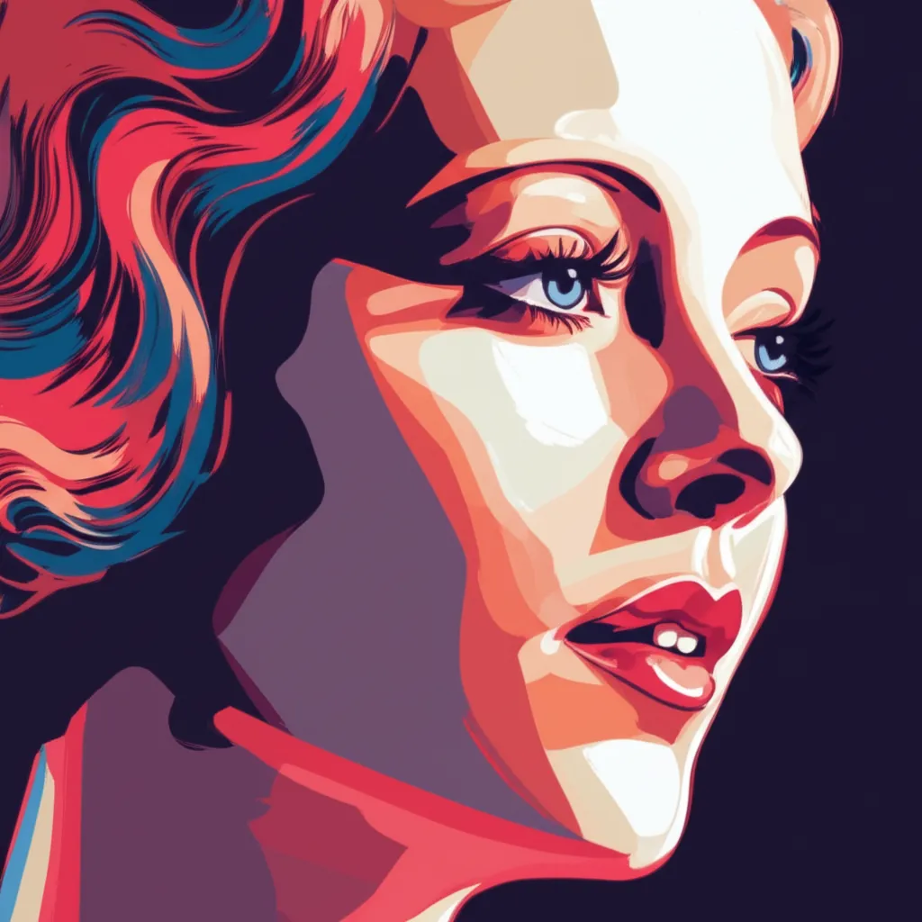 Artistic portrait of Janet Gaynor