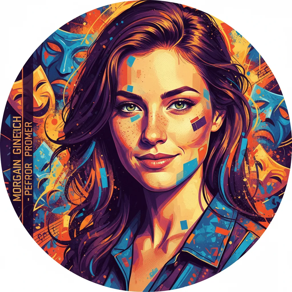 Artistic portrait of Morgan Gingerich