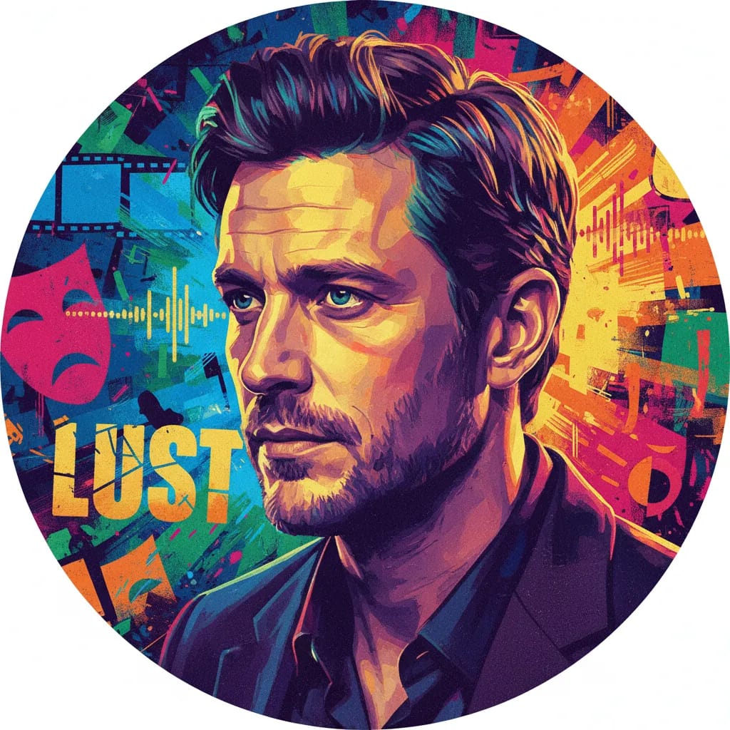 Artistic portrait of Andreas Lust