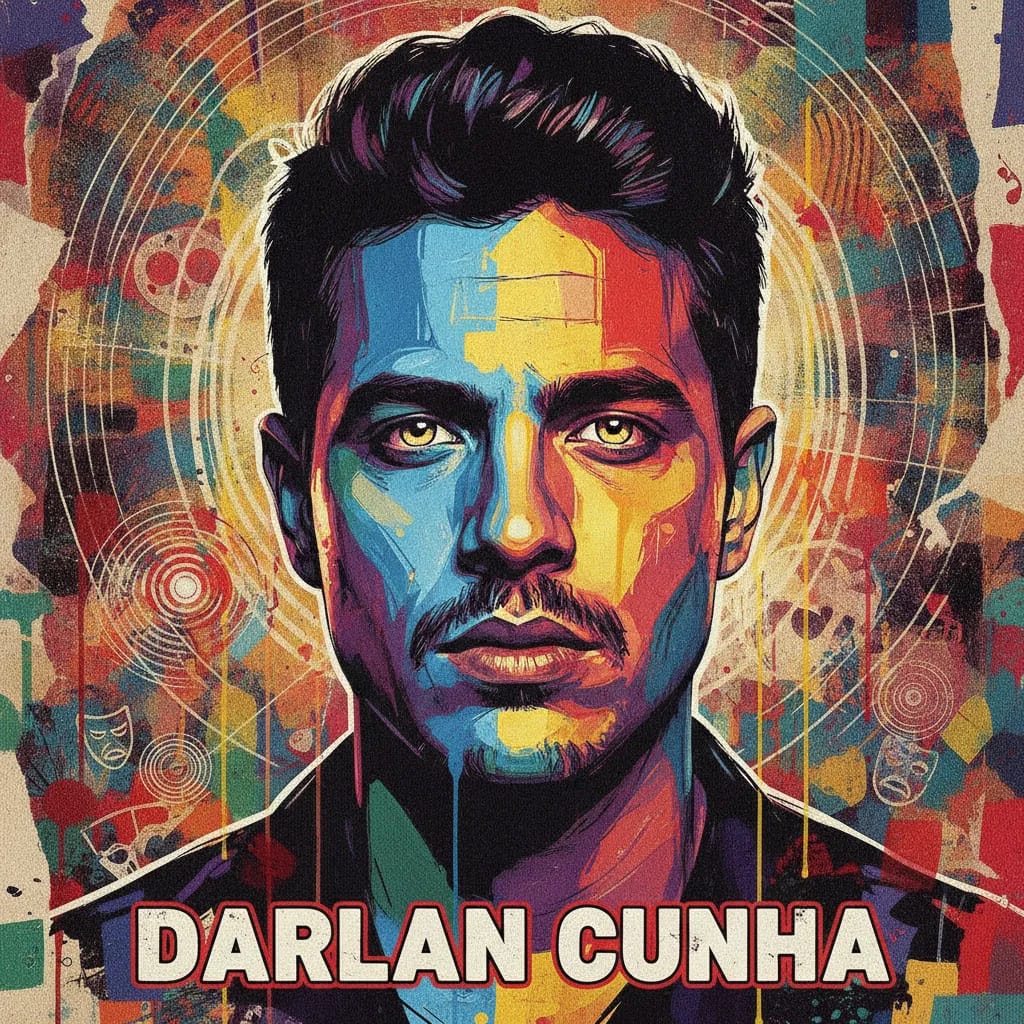 Artistic portrait of Darlan Cunha