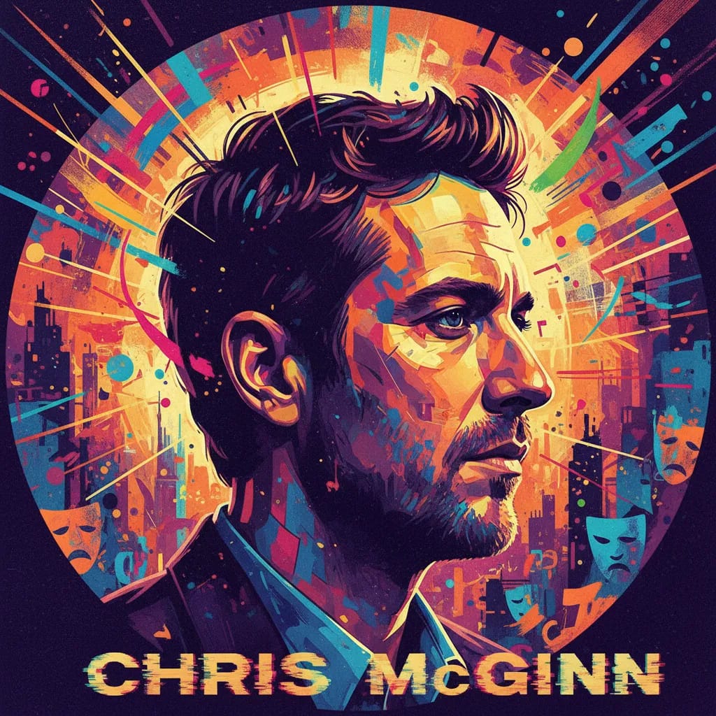 Artistic portrait of Chris McGinn
