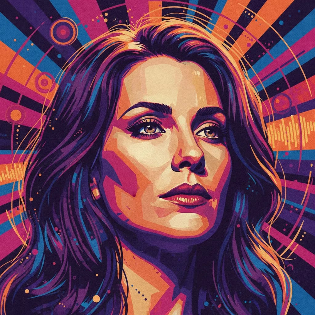 Artistic portrait of Jeanne Tripplehorn