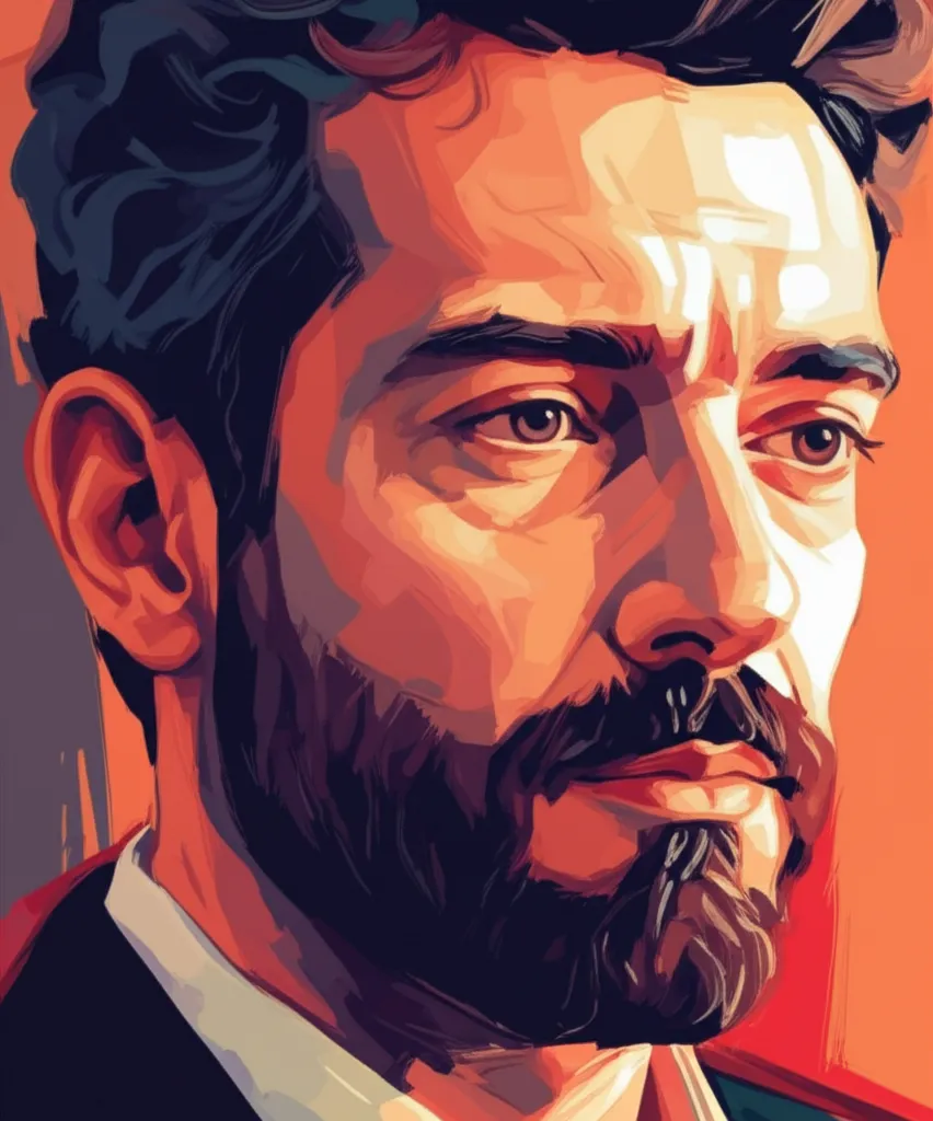 Artistic portrait of Pigmalion Dadakaridis