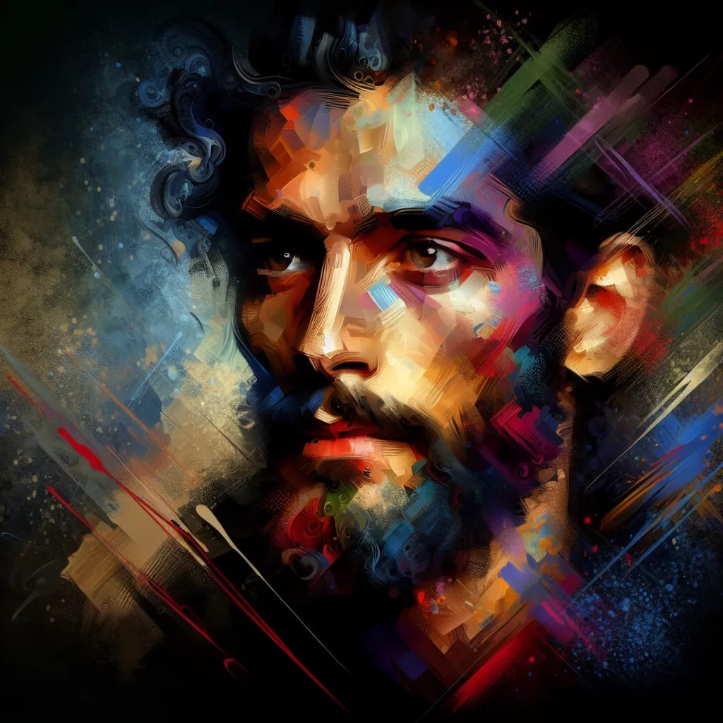 Artistic portrait of Satish Ratakonda