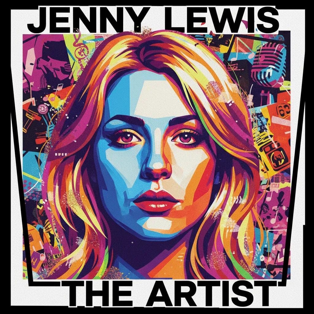 Artistic portrait of Jenny Lewis