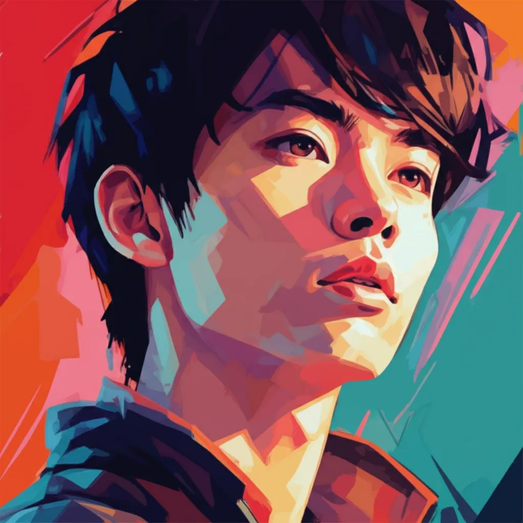 Artistic portrait of An Nguyen