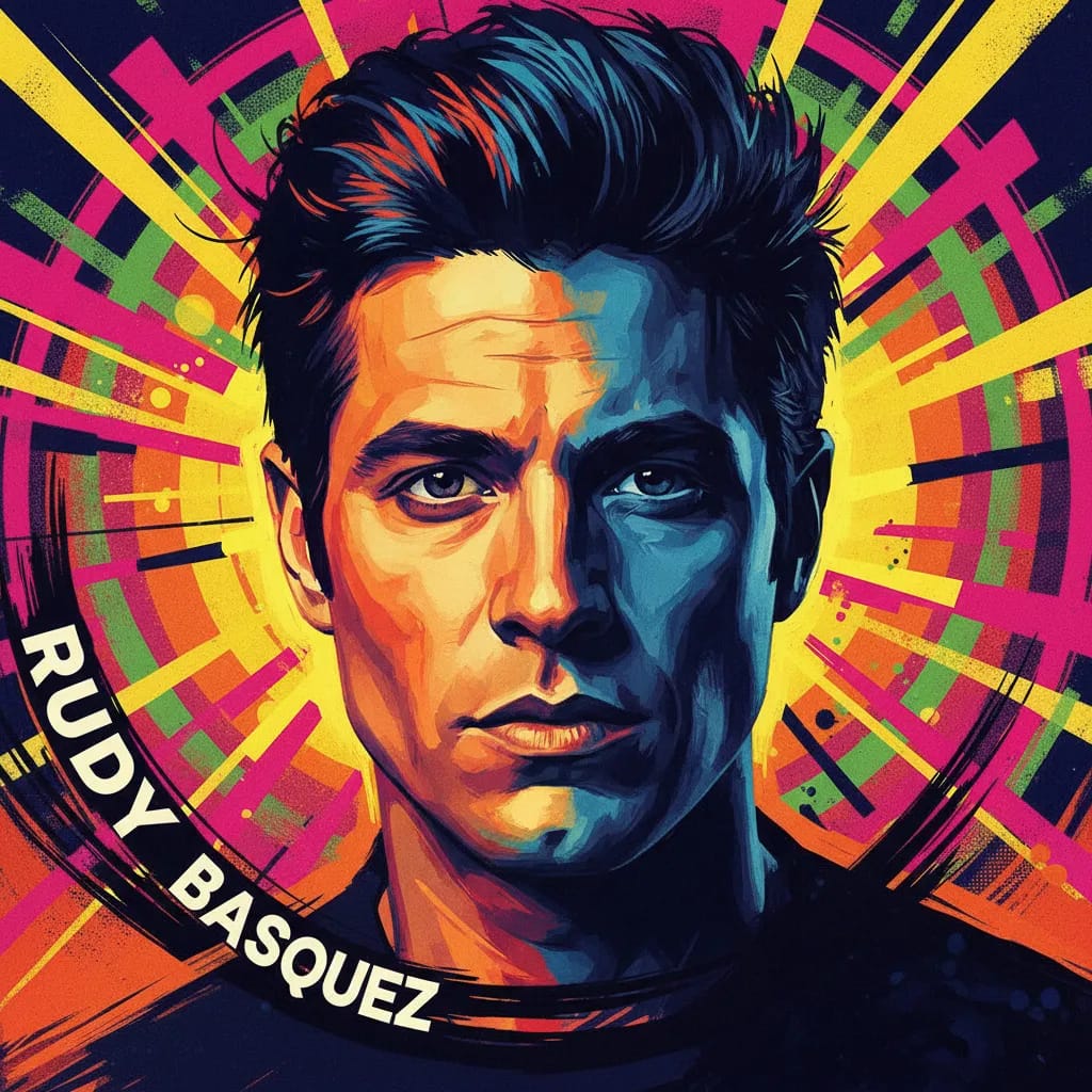 Artistic portrait of Rudy Basquez