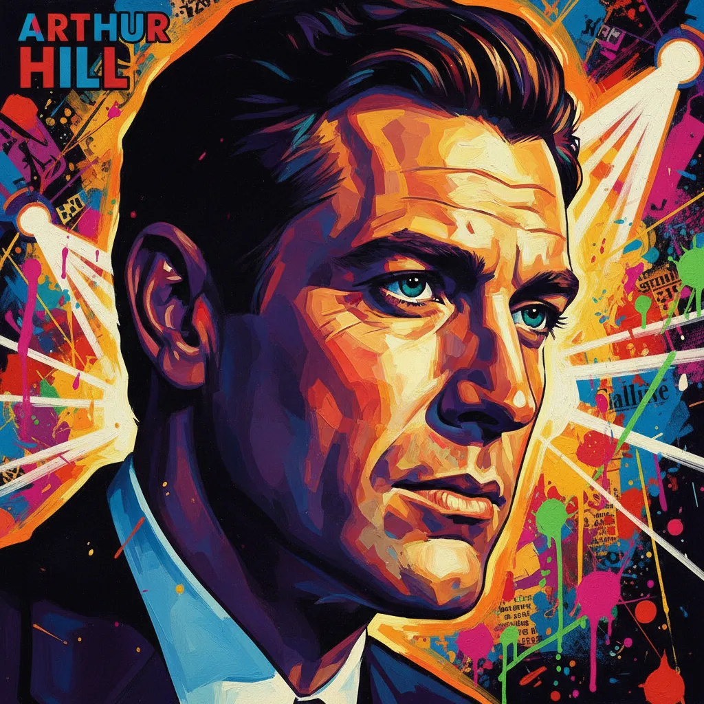 Artistic portrait of Arthur Hill