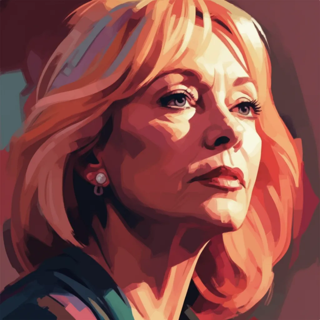 Artistic portrait of Lorraine Gary