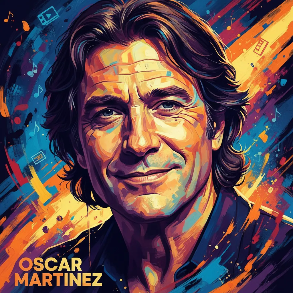 Portrait of Oscar Martínez
