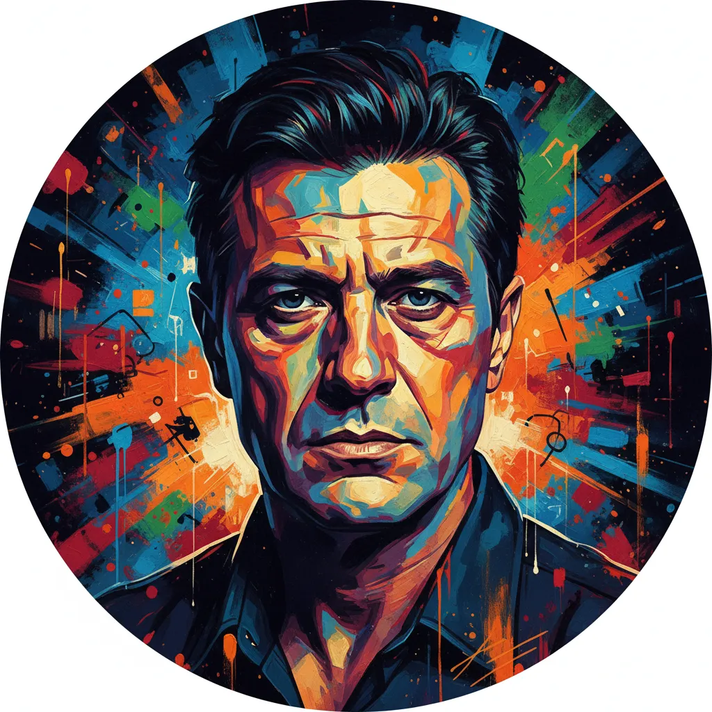 Artistic portrait of Dragan Maksimovic
