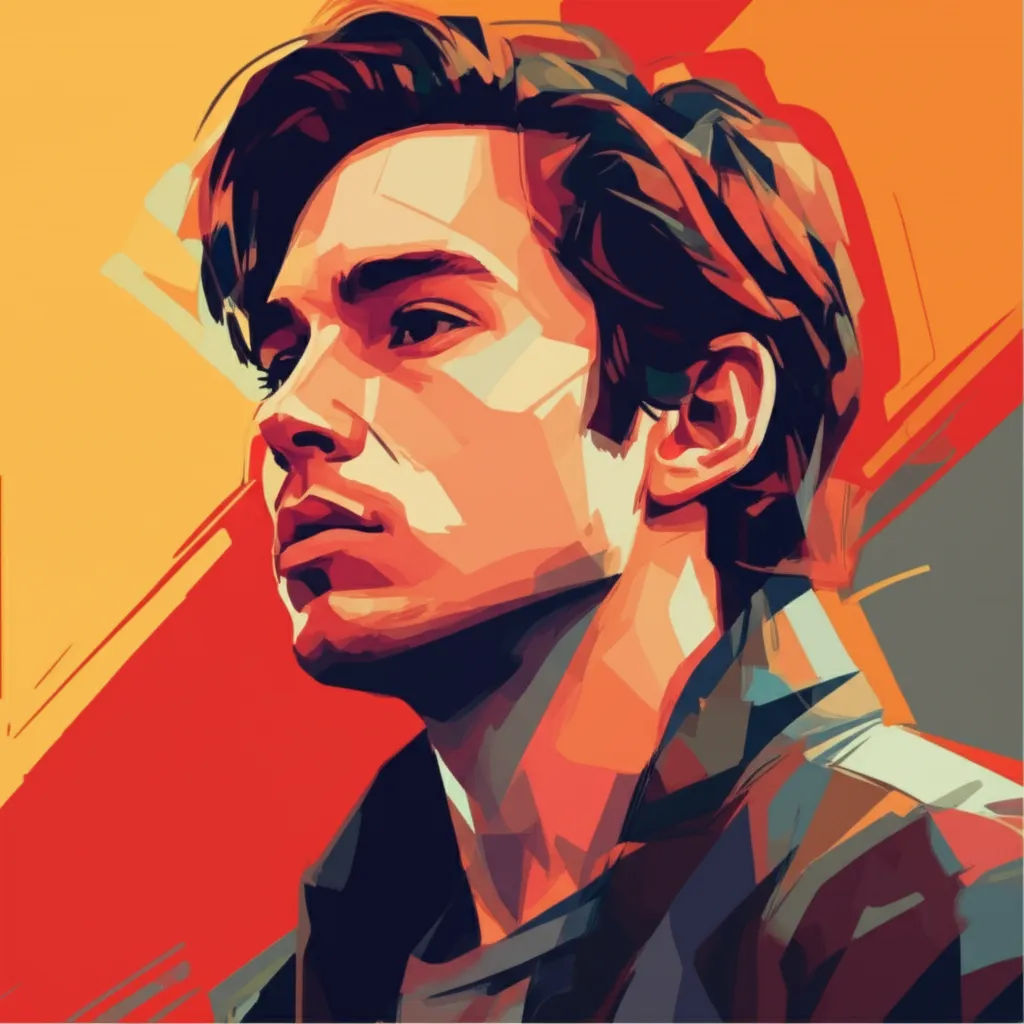 Artistic portrait of Link Ruiz