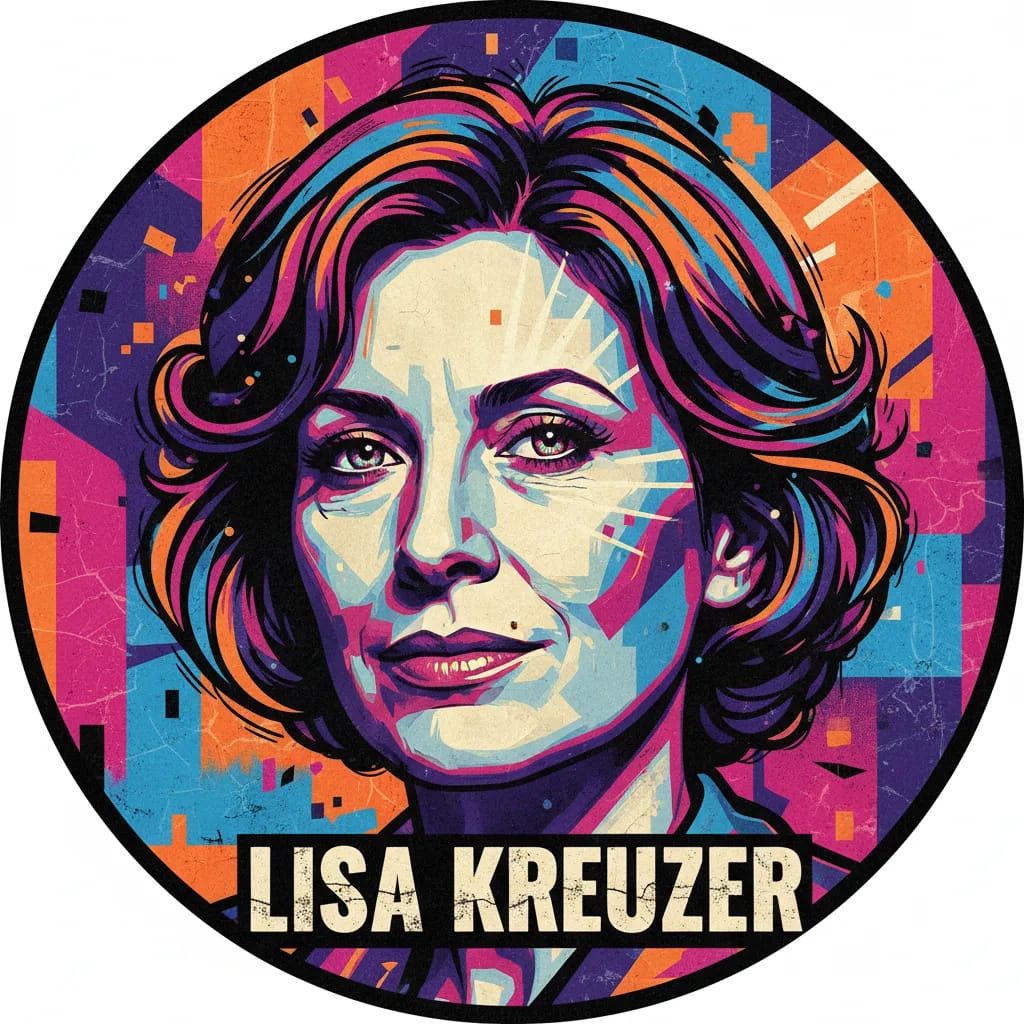 Artistic portrait of Lisa Kreuzer