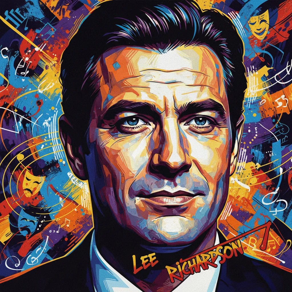 Artistic portrait of Lee Richardson