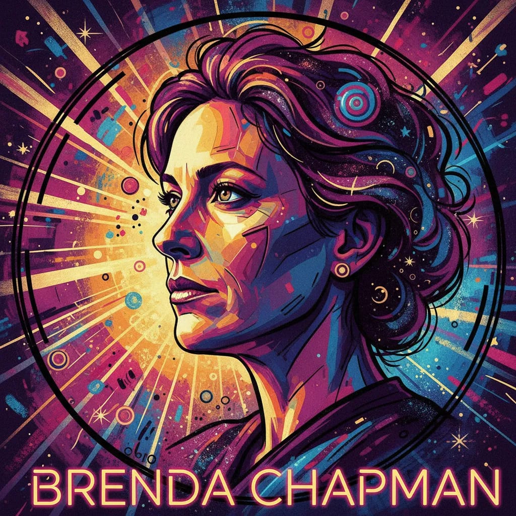Artistic portrait of Brenda Chapman