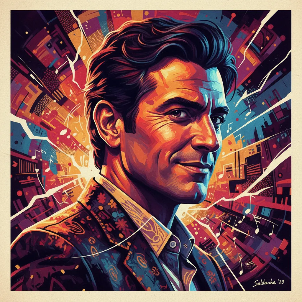 Artistic portrait of Carlos Saldanha