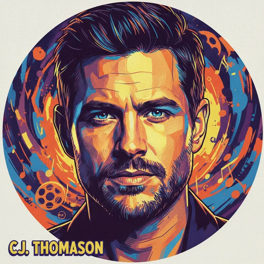 Artistic portrait of C.J. Thomason