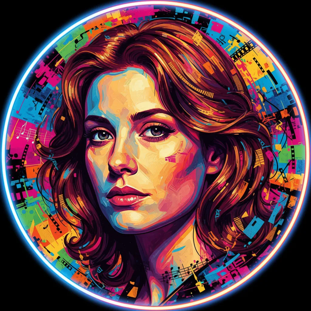 Artistic portrait of Amy Irving