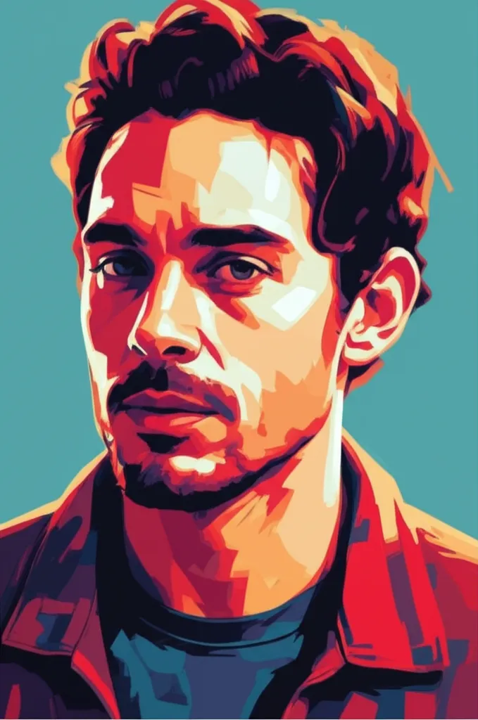 Artistic portrait of Marc Swint
