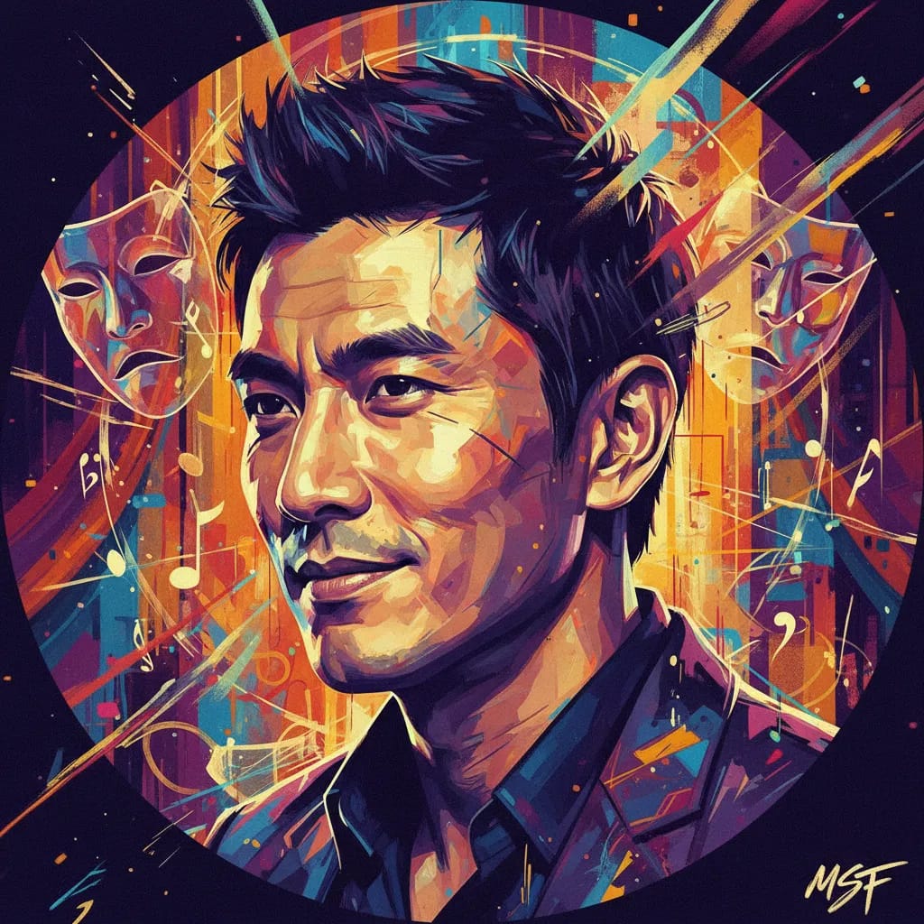 Artistic portrait of Mei Sheng Fan