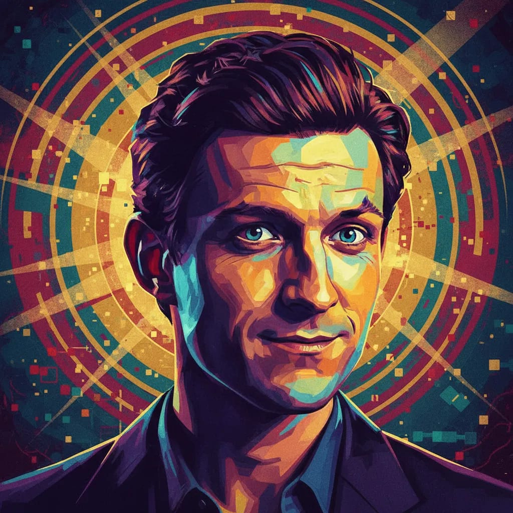 Artistic portrait of Tom Hollander
