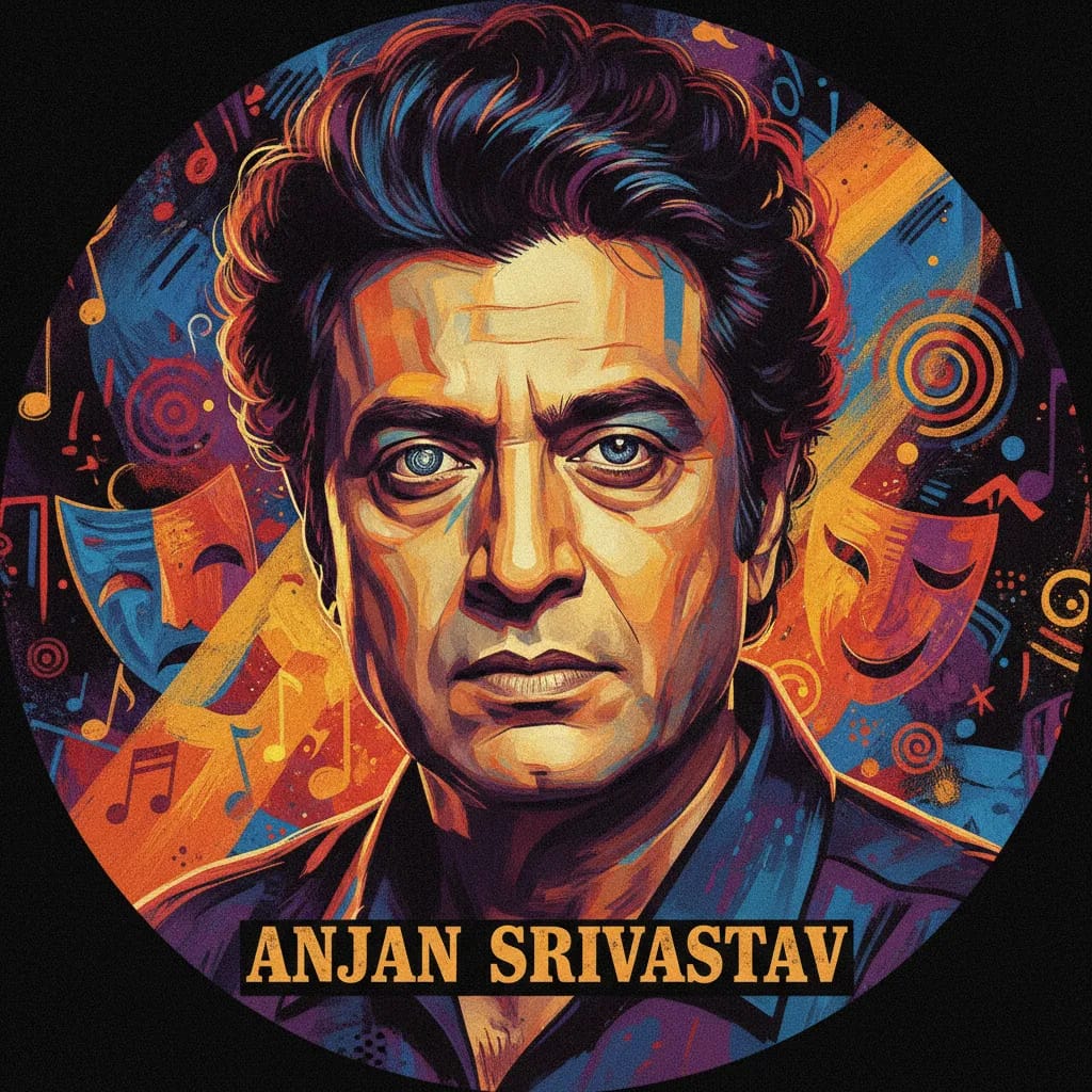 Artistic portrait of Anjan Srivastav