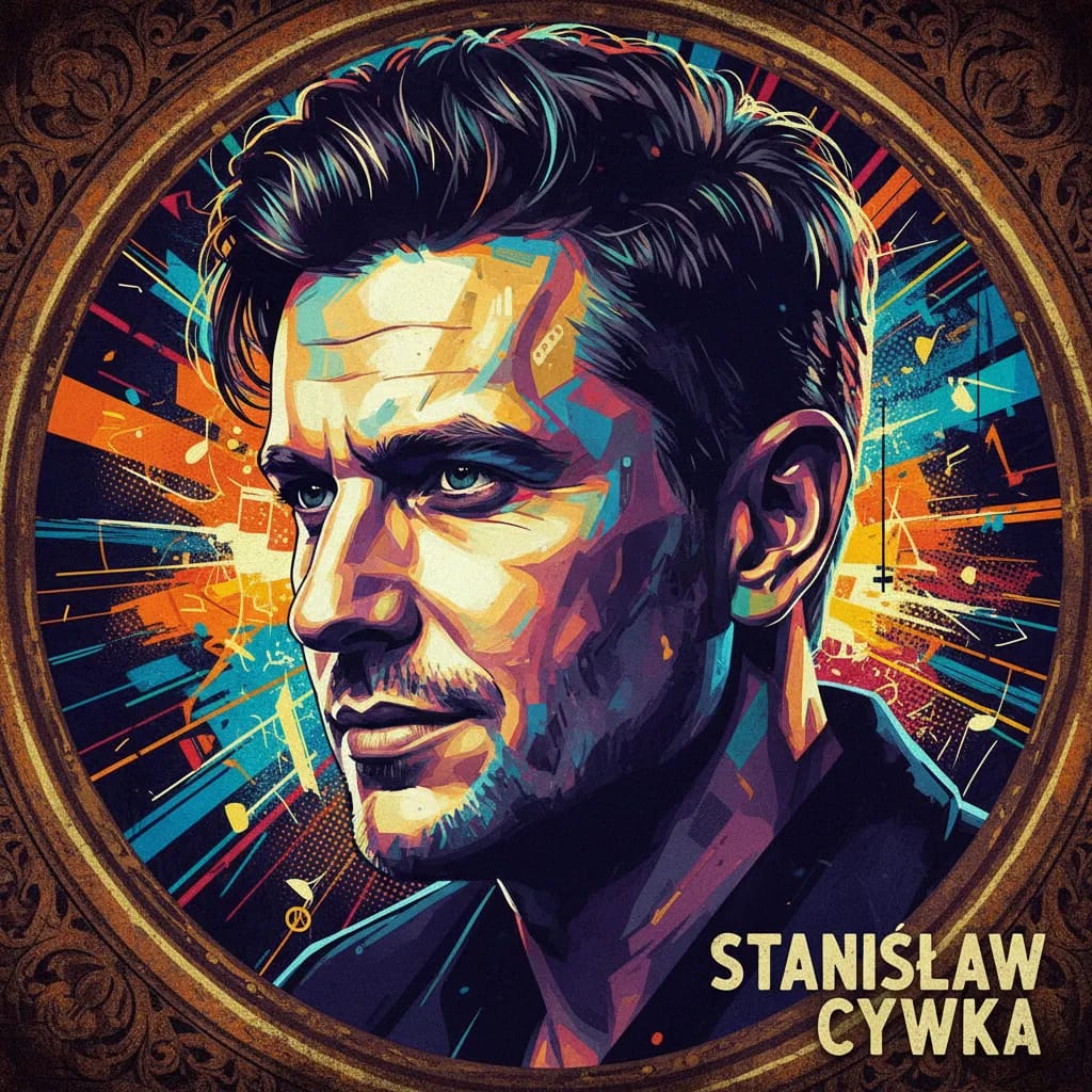 Artistic portrait of Stanislaw Cywka