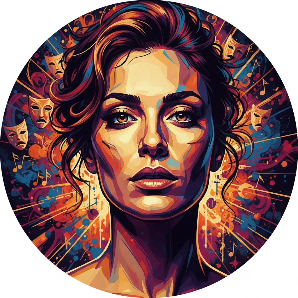 Artistic portrait of Danina Jeftic