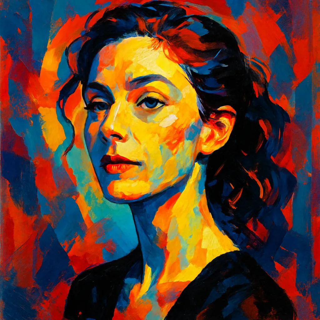 Artistic portrait of Sophie Nélisse
