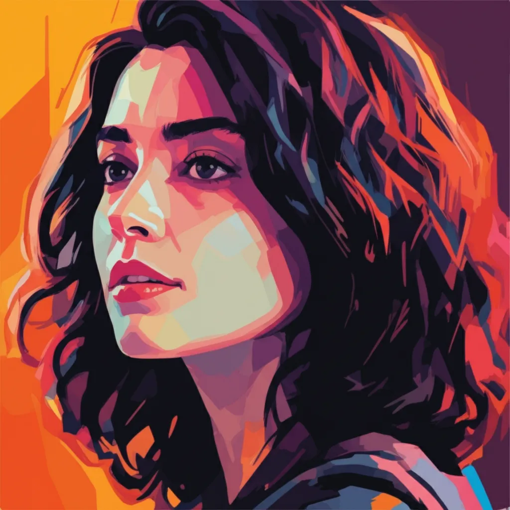 Artistic portrait of Taraneh Alidoosti