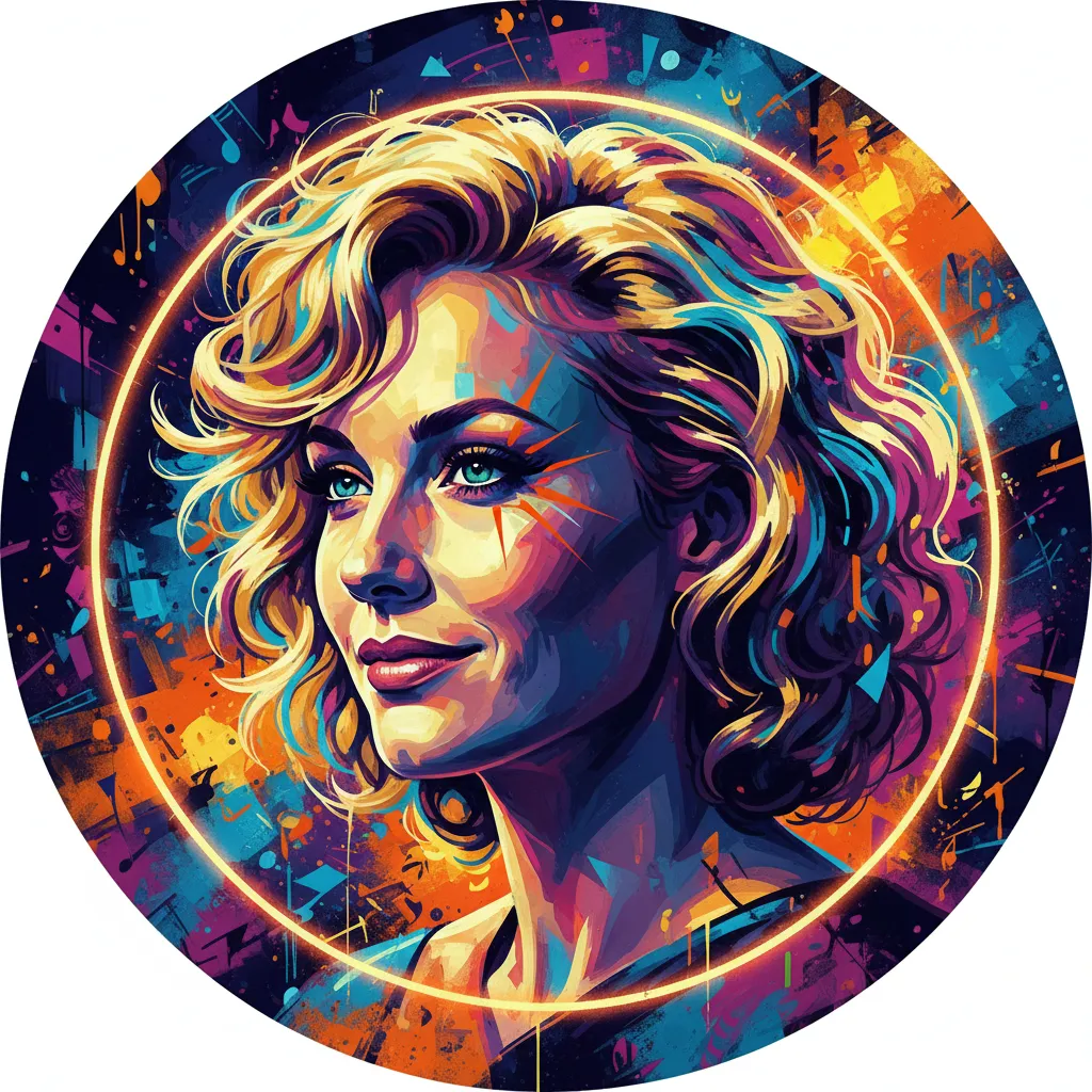 Artistic portrait of Linda Kozlowski