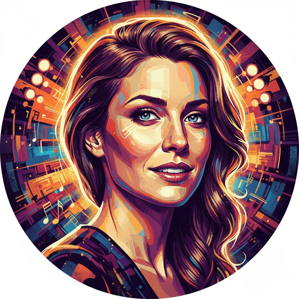 Artistic portrait of Lynn Collins